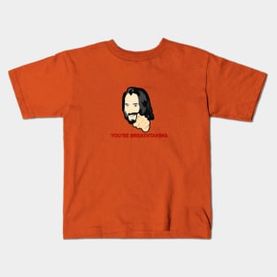 You Are Breathtaking Keanu Reeves Kids T-Shirt